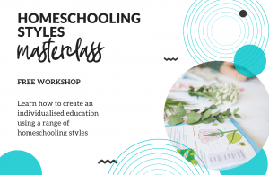 Learn how you can ditch the drudgery and have a fun, engaging, and crazily educational homeschool in this free masterclass. Learn how to integrate styles like classical homeschooling, unschooling, Steiner/Waldorf, Charlotte Mason and Montessori to create a truly personalised education at home.
