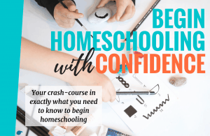 Free homeschooling email course, Begin Homeschooling with Confidence